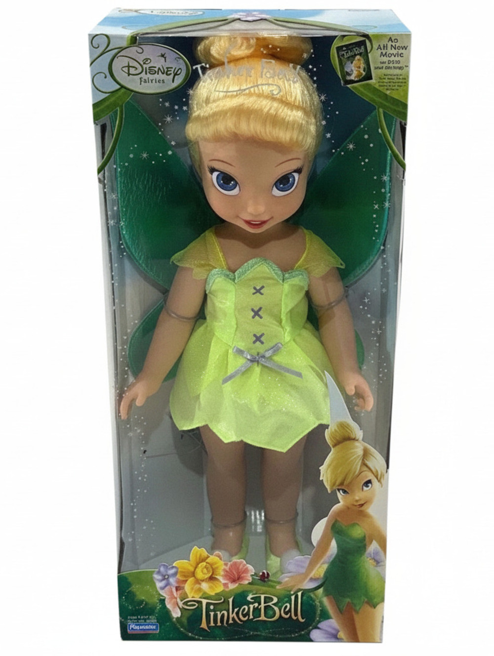 Vintage Playmates Disney Fairy Tinker Bell 15" Vinyl Doll